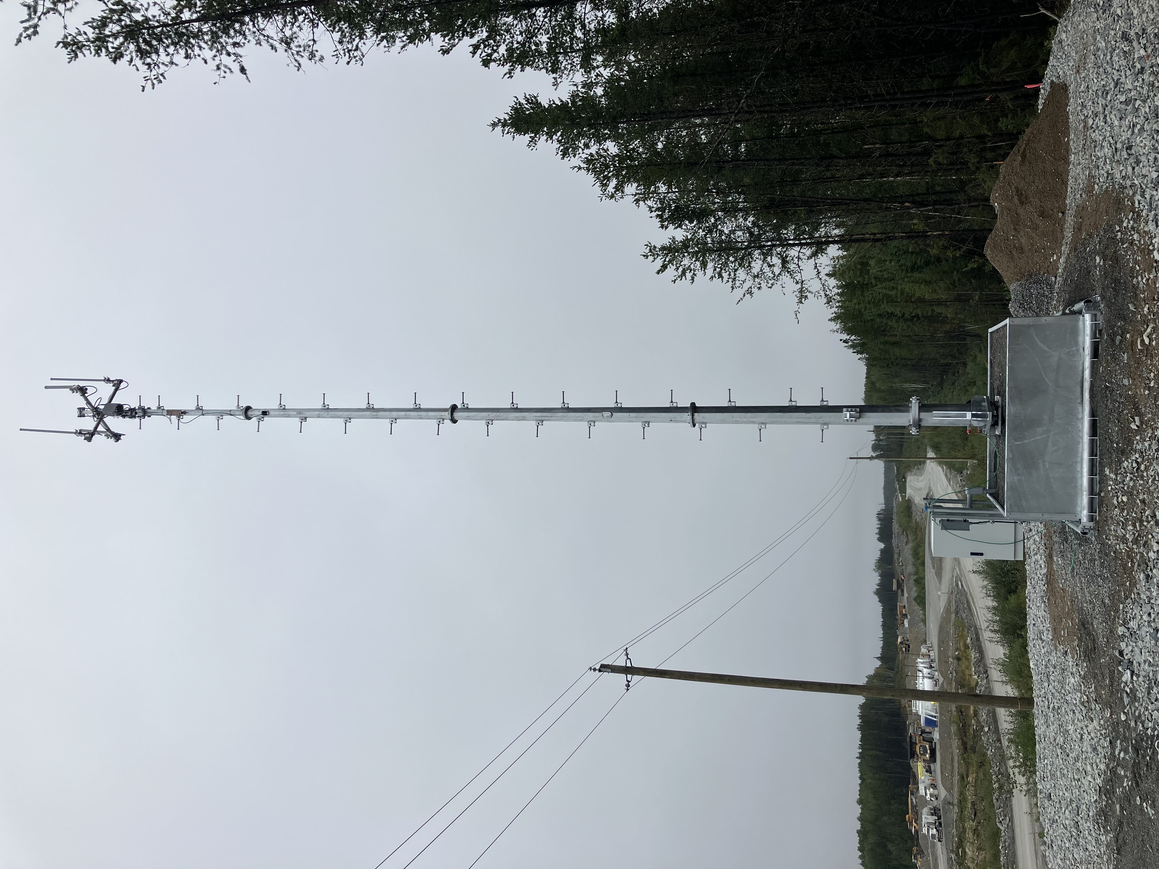 AFS 350 50' Tilt-Up Pole Northwest Tower