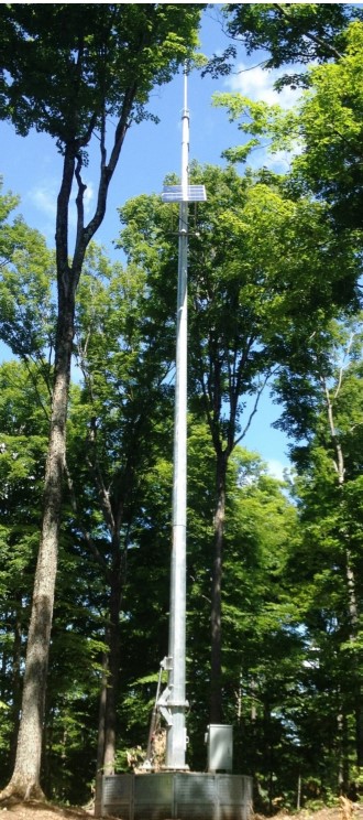 AFS 1300 80' Tilt-Up Pole U.S. National Park Service